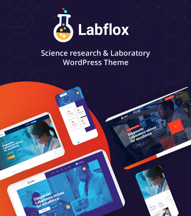 Labflox – Laboratory & Research Responsive WordPress Theme