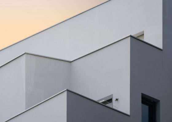 Abstract Living Room Interior
