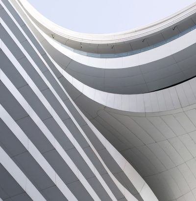 Adjacent open-air court acts as oasis