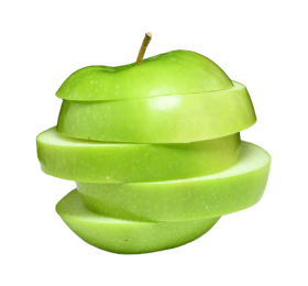 Sliced Green Apple